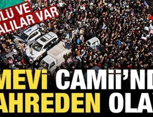 Şam Emevi Camii’nde izdiham! Ölü ve yaralılar var